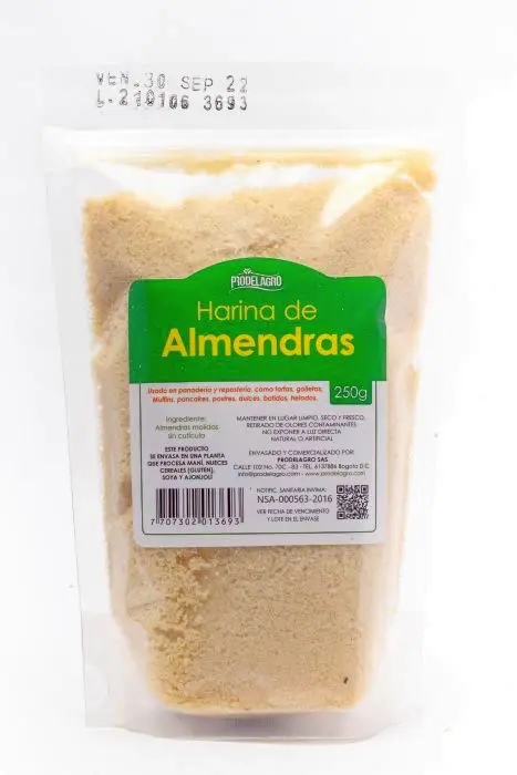 HARINA DE ALMENDRAS PRODELAGRO 250 G UND