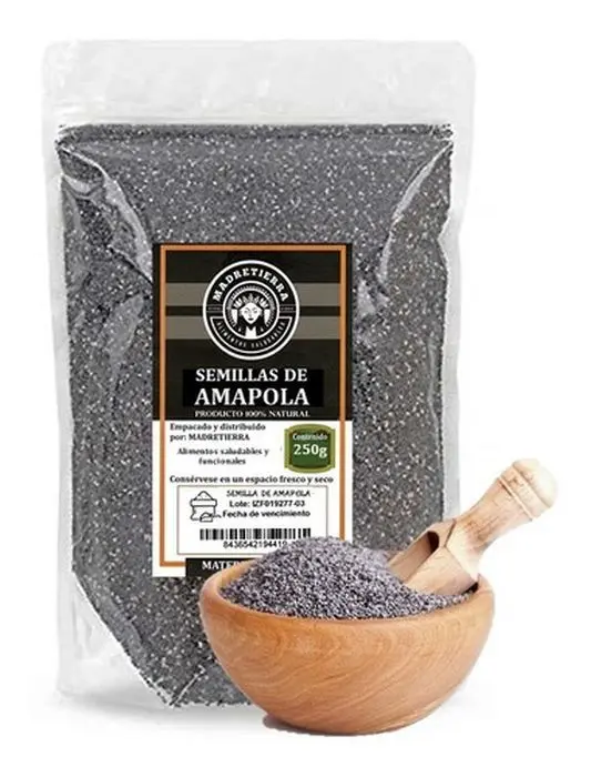 SEMILLAS DE AMAPOLA PRODELAGRO 250 G UND