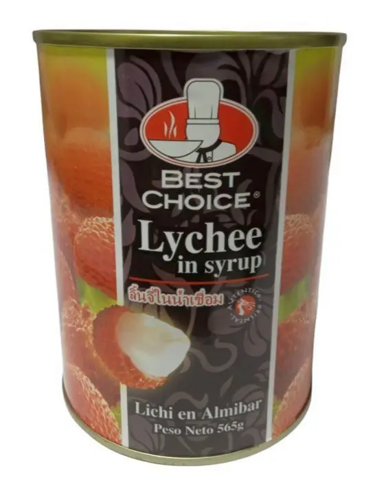 LYCHEES EN ALMIBAR 565 GR UND