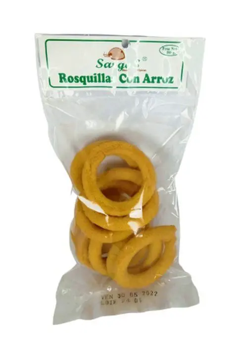 ROSQUILLAS CON ARROZ SARGOS 80 G UND