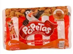 PASABO POPETAS CARAMELO 44 G 6 U UND