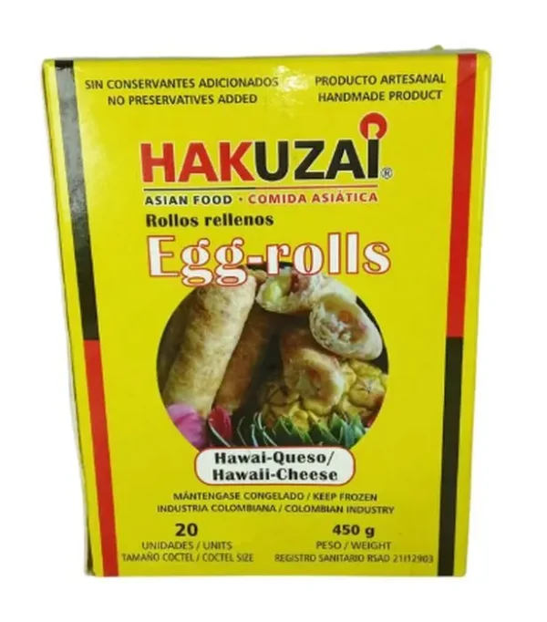 EGG ROLLS COCTEL HAKUZAI 450 GR UND