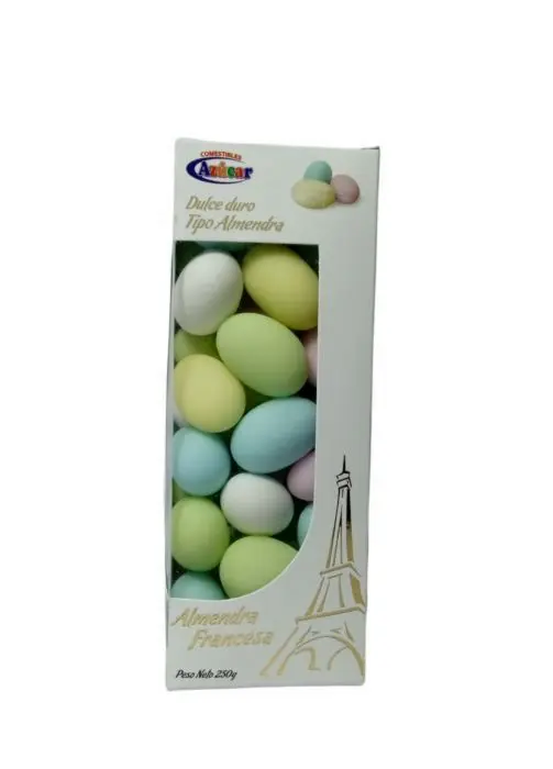 ALMENDRA FRANCESA AZUCAR 250 GR UND