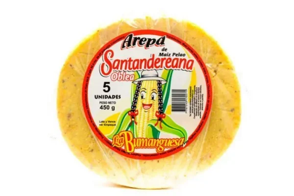 AREPA LA BUMANGUESA SANTANDEREANA 450G UND