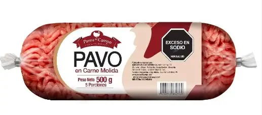 CARNE PAVOS DEL CAMPO MOLIDA 500 G UND