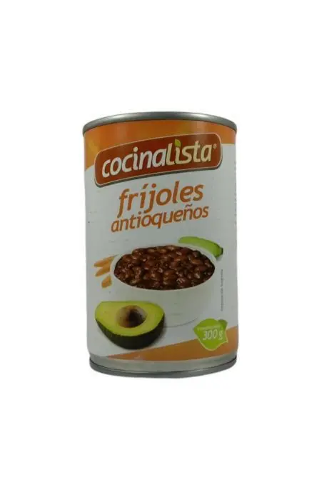 FRIJOLES ANTIOQUENOS COCINALISTA 300 G UND