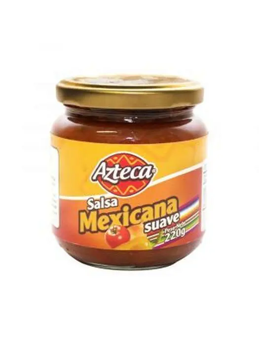 SALSA MEXICANA AZTECA SUAVE 220 GR UND