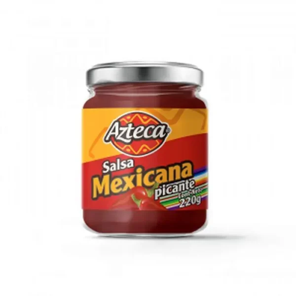 SALSA MEXICANA AZTECA PICANTE 220 GR UND