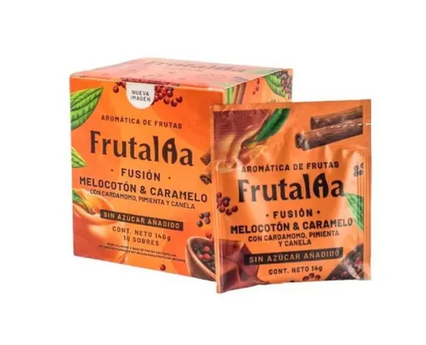 AROMATICA FRUTALIA MELOCOT CARAMELO 140G UND