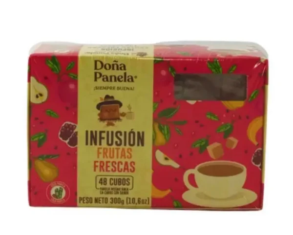 PANELA CUBO FRUTAS FRESCAS DONA PANELA UND