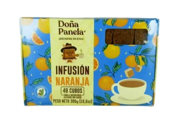 PANELA CUBO NARANAJA DONA PANELA 300 G UND