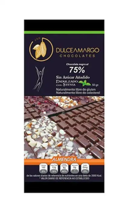 CHOCOLATE ARANDANOS DULCE AMARGO 50 G UND