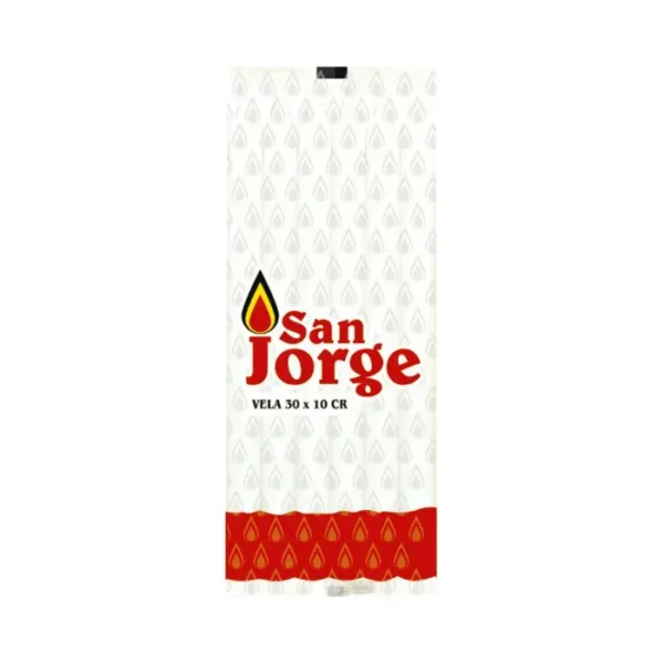 VELAS BLANCAS ACANALADA SAN JORGE 12 U UND