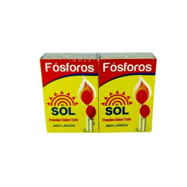 FOSFOROS EL SOL CAJA 100 U UND