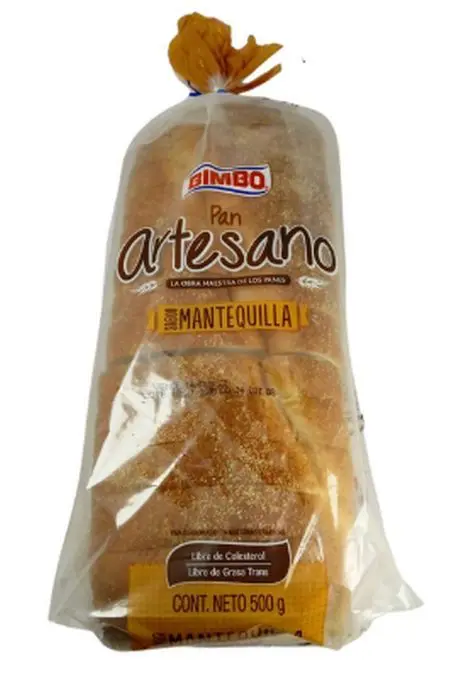 PAN TAJADO ARTESANO MANTEQUILLA BIMBO UND