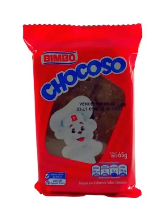 PONQUE CHOCOSO BIMBO 65 G UND