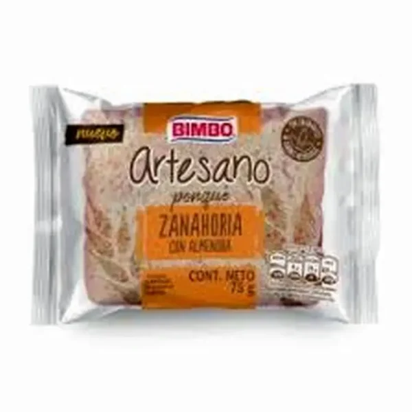 PONQUE BIMBO ARTESANO ZANAH ALMEND 75 G UND
