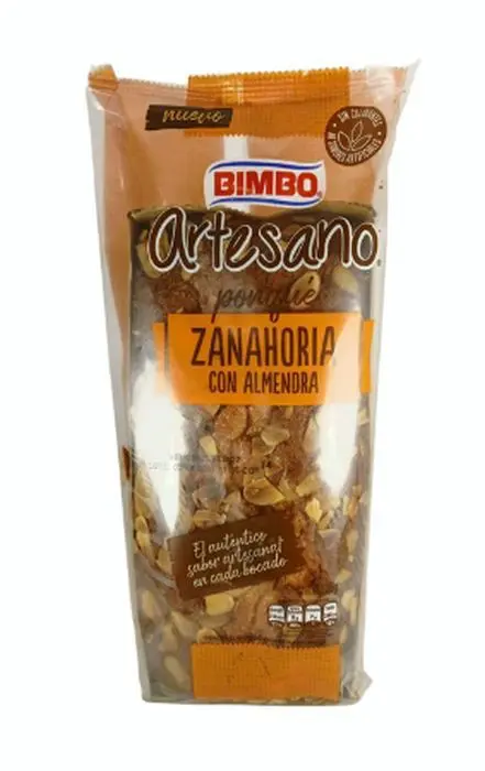 PONQUE BIMBO ARTESANO ZANAH-ALM 355 G UND