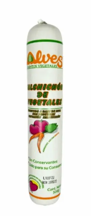 SALCHICHON VEGETAL ALVES 500 G UND