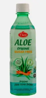 BEBI ALOE VERA SIN AZUCAR T BEST 500 ML UND