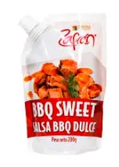 SALSA BBQ ZAFRAN SWEET DP 200 G UND