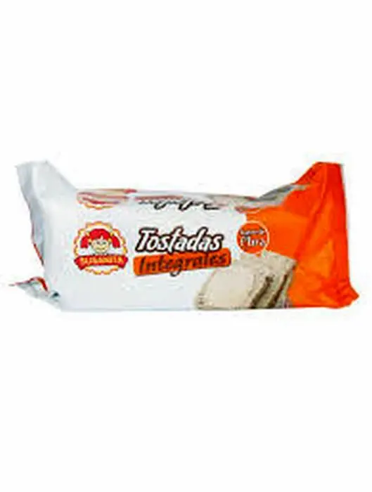 TOSTADAS INTEGRALES SUSANITA 125 G UND