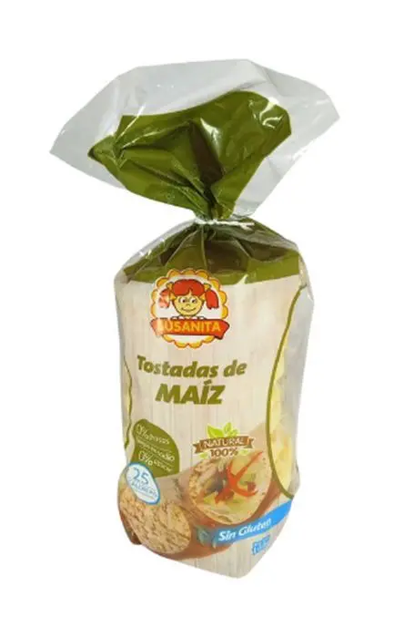 TOSTADAS SUSANITA ALINADAS 90 GR UND
