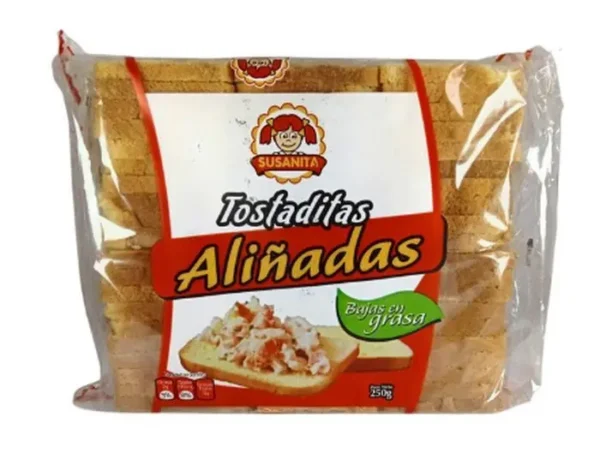 TOSTADAS MANTEQUILLA SUSANITA 90 GR UND