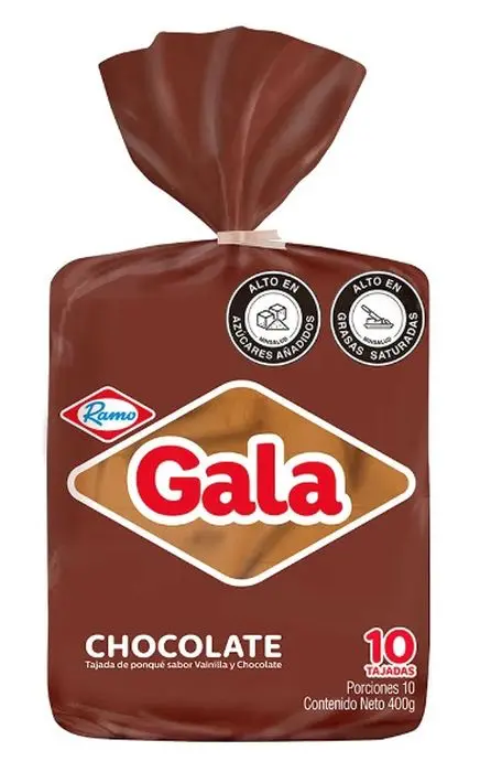 PONQUE GALA RAMO CHOCOLATE 400 G UND