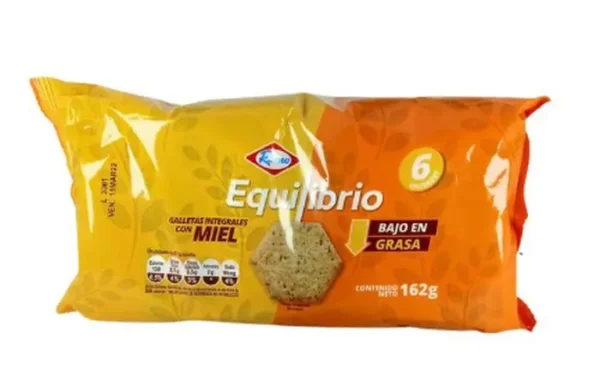 GALLETA INTEGRAL MIEL EQUILIB RAMO 162 G UND