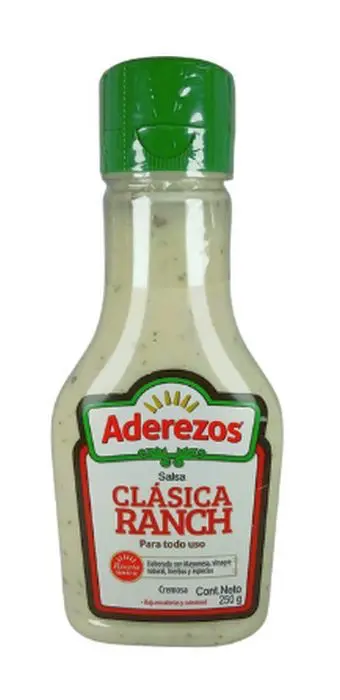 SALSA ADEREZOS CLASICA RANCH 250 GR UND