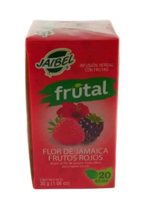 INFUSION FRUTOS ROJOS JAIBEL 30 G UND