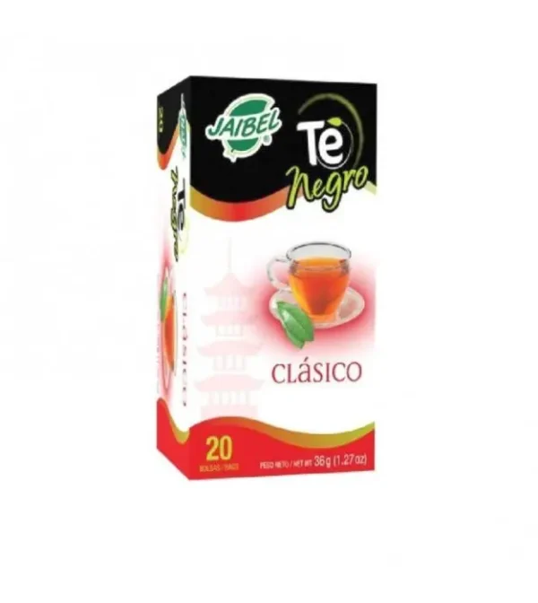 TE NEGRO CLASICO JAIBEL 20 BOLSAS UND