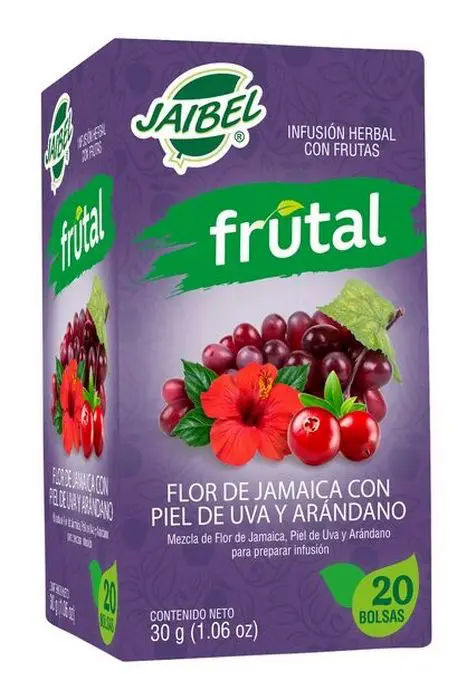 INFUSION FLOR DE JAMAICA UVA JAIBEL 30 G UND
