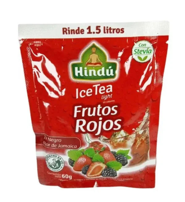 TE HINDU ICE TE LIGHT FRUTOS ROJOS 60 G UND