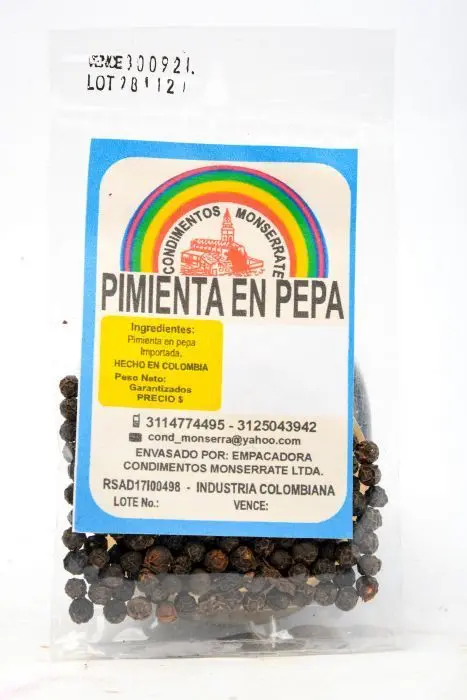 CONDI PIMIENTA MONSERRATE PEPA 10 GR UND