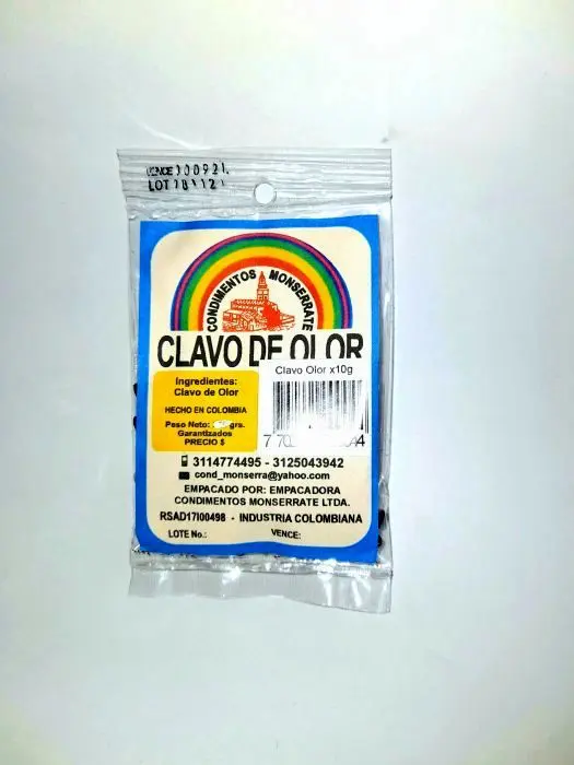 CONDI CLAVO OLOR MONSERRATE 10 GR UND