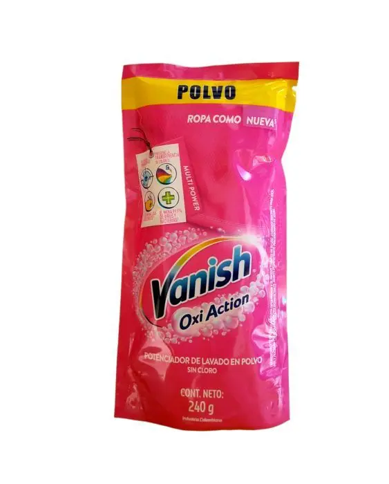 QUITAMANCHAS VANISH ROSADO OXIACTION 240 UND