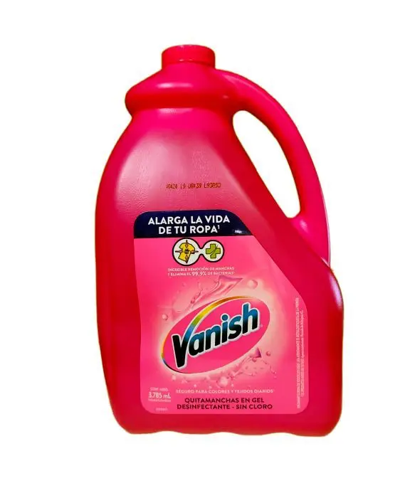QUITAMANCHAS VANISH ROSADO 3785 ML UND