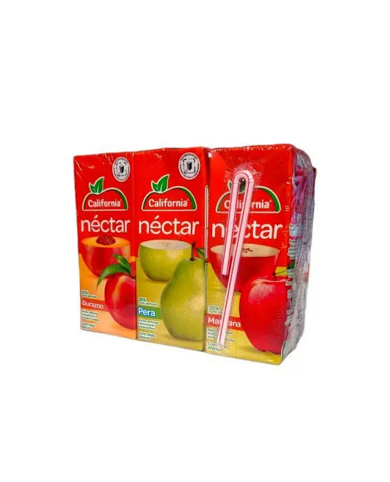 JUGO NECTAR CALIFORNIA DURAZ PERA MANZ UND