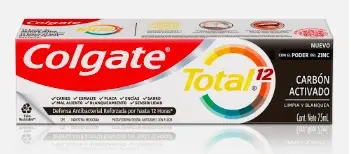 CREMA DENTAL COLGATE TOTAL12 CARBON 75ML UND