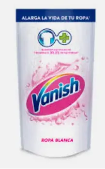 QUITAMANCHAS VANISH BLANCO DP 800 ML UND