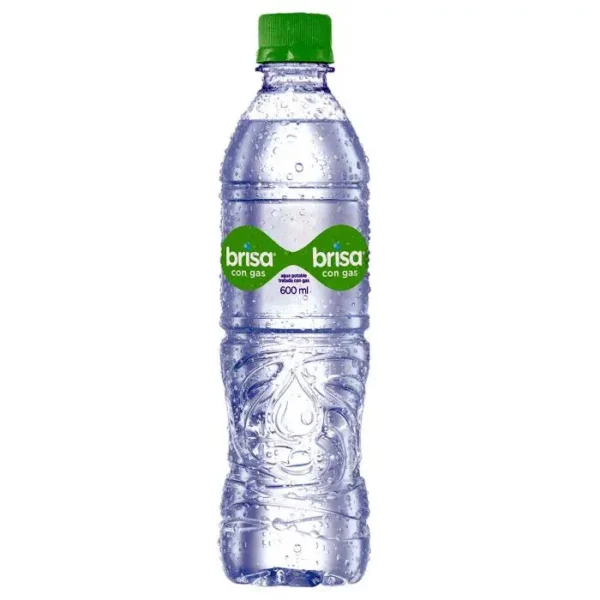 AGUA BRISA CON GAS BOTL 600 ML UND
