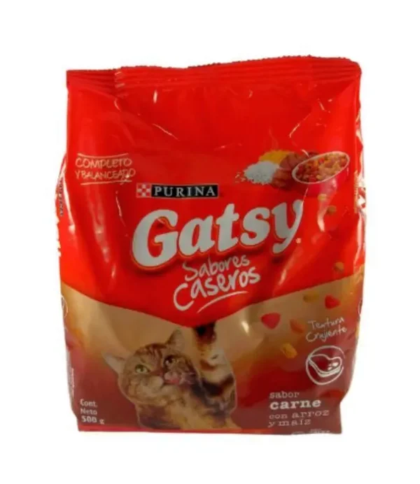 ALIMEN GA CAR/ARROZ/MAIZ GATSY  500 GR UND
