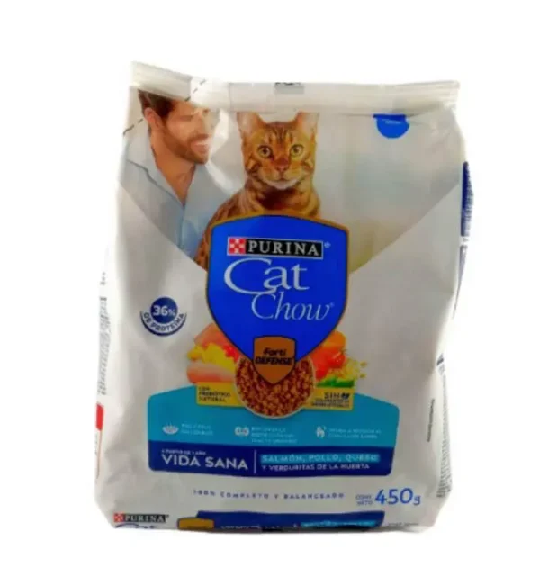 ALIMEN GA CAT CHOW VIDA SANA 450 GR UND