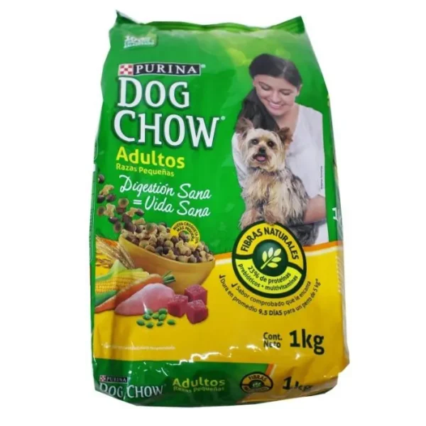 ALIMEN PE ADUL RA PEQUE DOW CHOW 1 K UND