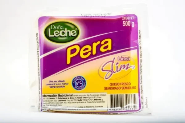 QUESO PERA DONA LECHE SLIM 500 G UND