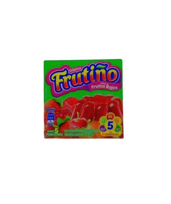 GELATINA FRUTINO FRUTOS ROJOS 35 G UND