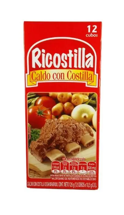 CALDO RICOSTILLA 12 CUBOS UND