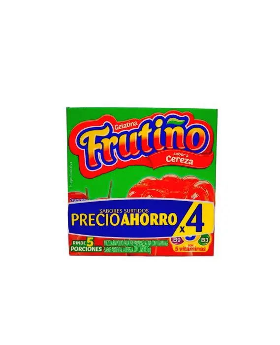 GELATINA FRUTINO CEREZA 35 G UND